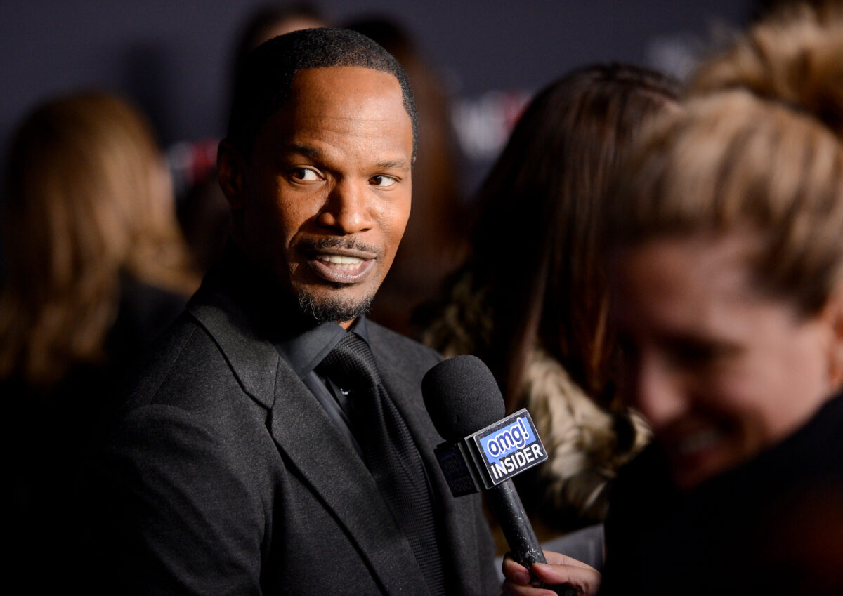 Jamie Foxx attends the global premiere of Canon's "Project Imaginat10n" Film Festival at Alice Tully Hall on Thursday, Oct. 24, 2013, in New York. Image: Evan Agostini/Invision/AP