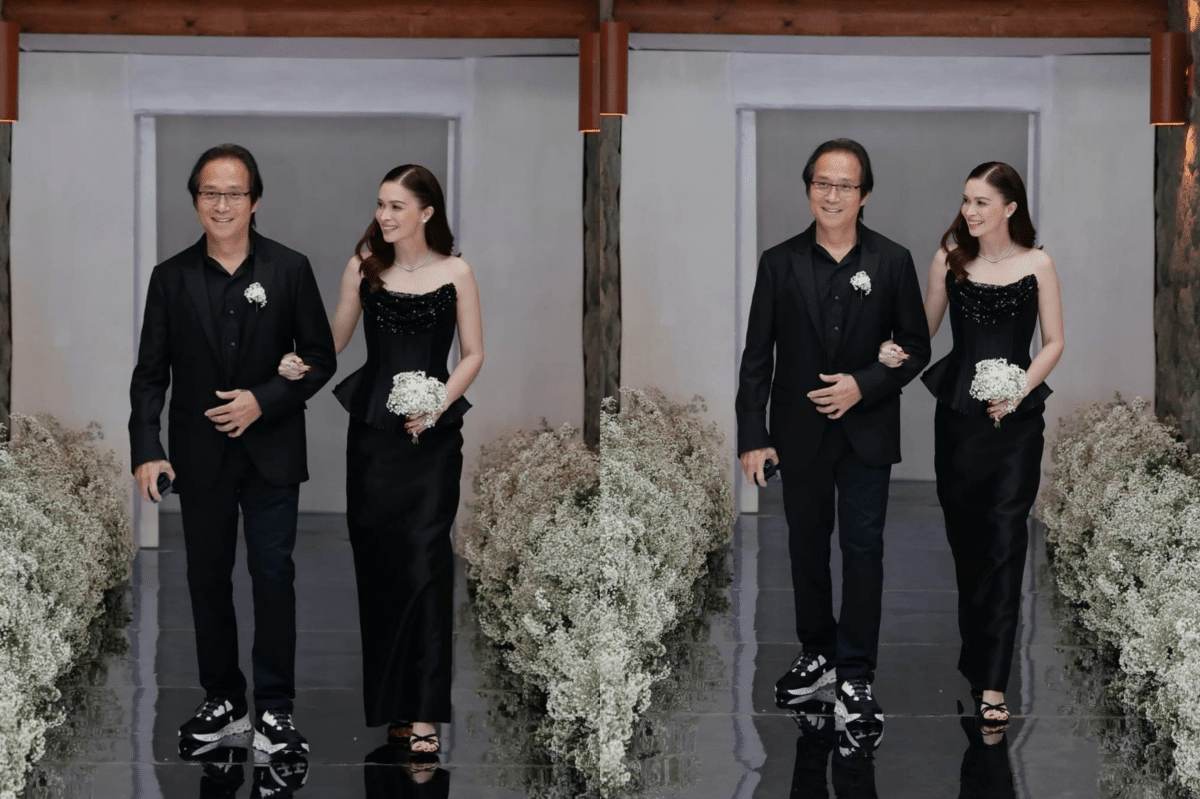 Atong Ang, Sunshine Cruz spotted at wedding after dating confirmation. Image: Facebook/Kate Villalon