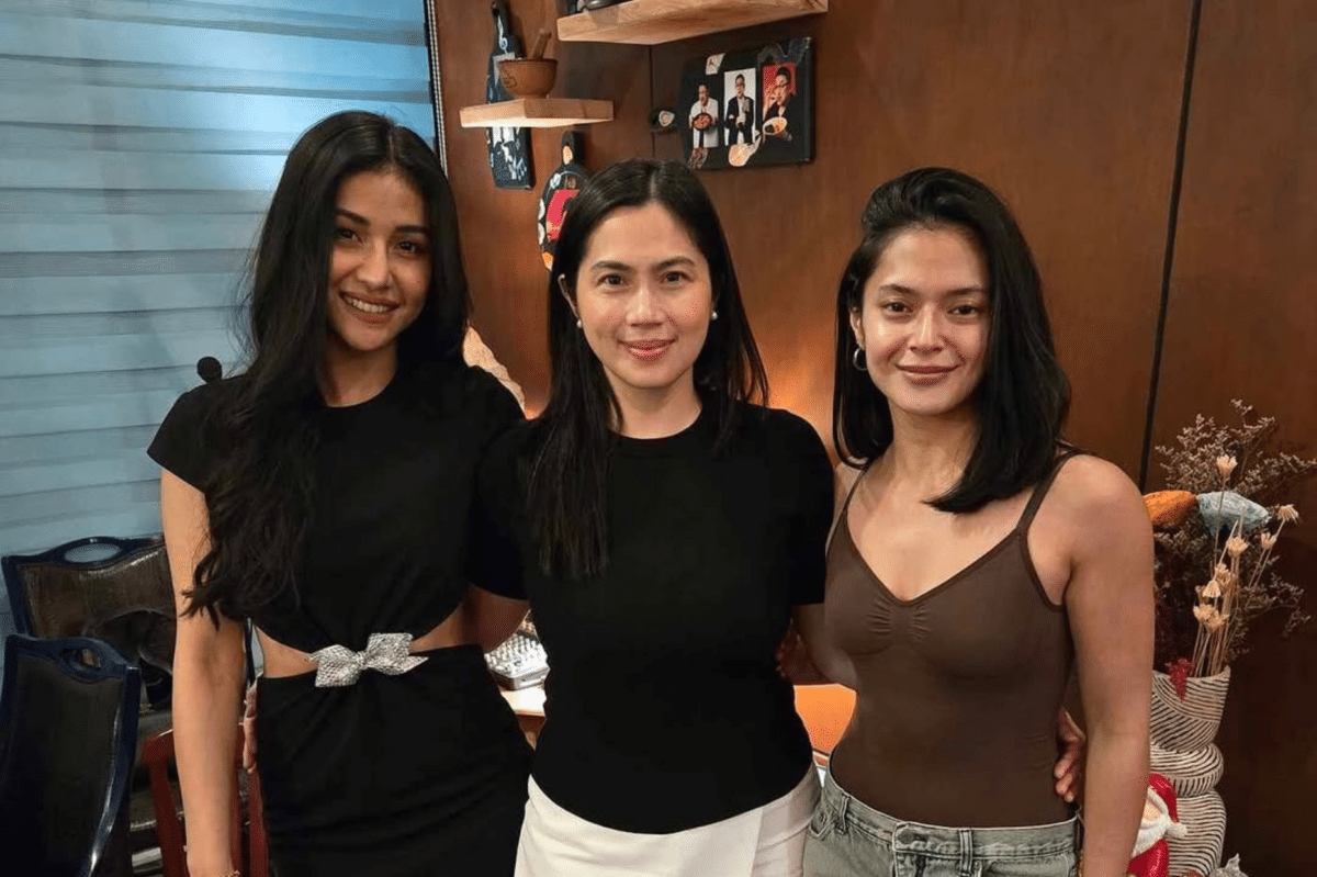 Diana Zubiri meets fellow ‘Brilyante ng Lupa’ keepers Sanya Lopez, Bianca Umali. Image: Instagram/@dianazubirismith