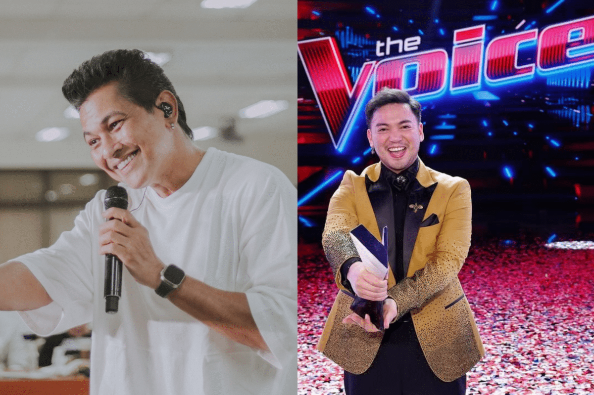 Gary Valenciano proud of Sofronio Vasquez’s growth after ‘The Voice’ victory. Images: Facebook/Gary Valenciano, Instagram/@sofroniovasquez