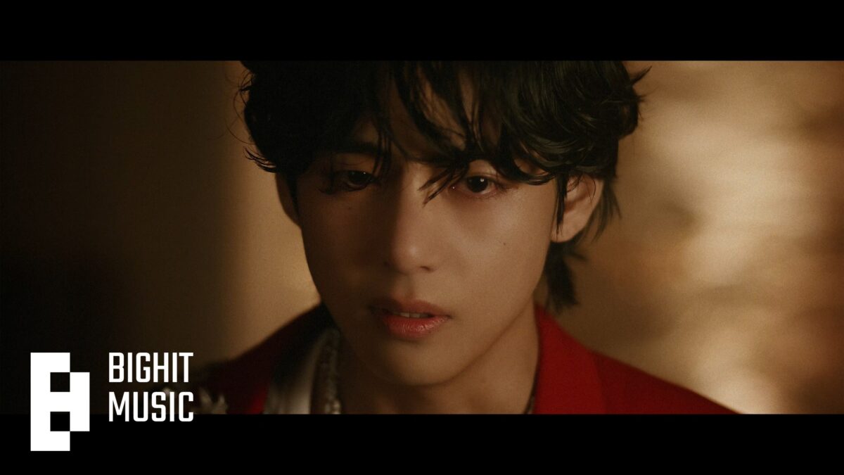 V releases digital single with Park Hyo-shin. Image: YouTube/BigHit Music