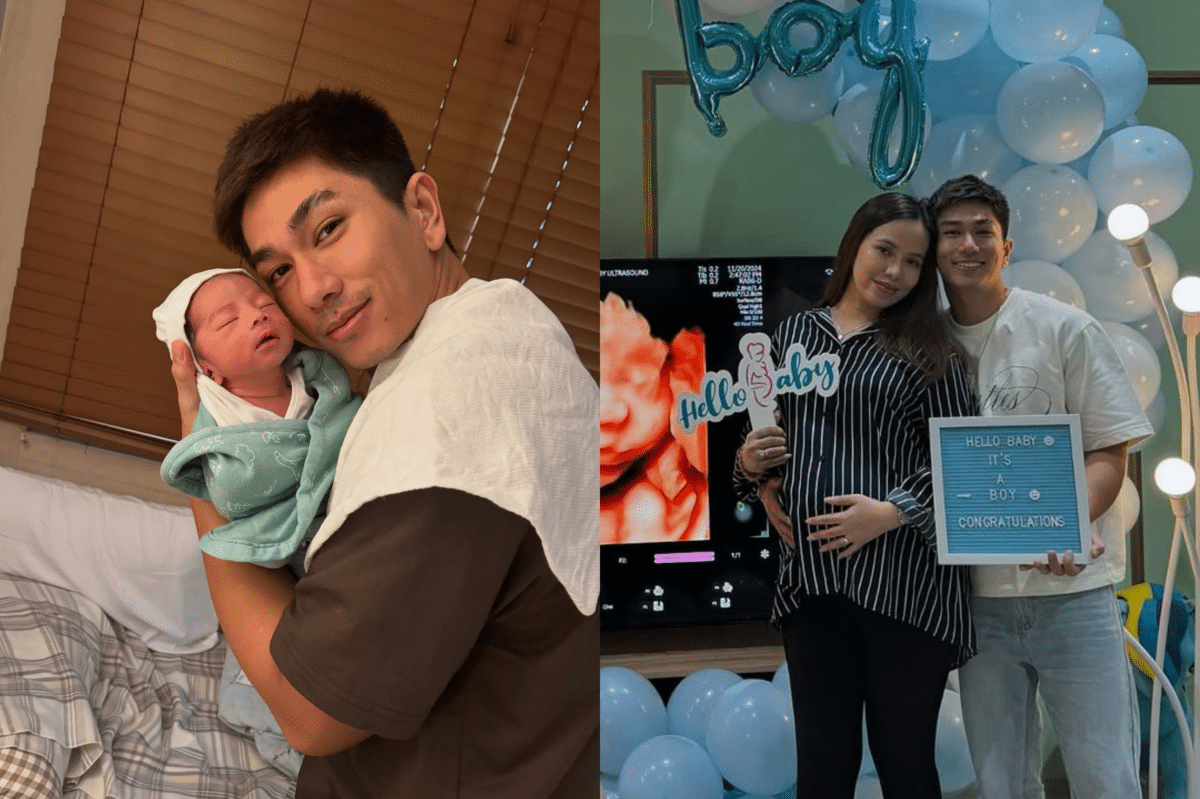 Nikko Natividad, non-showbiz wife welcome second child: ‘Husay ko talaga.’ Images: Instagram/@nikkonatividad