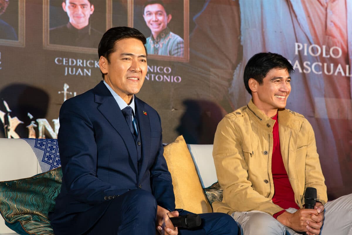 Why Piolo Pascual was ‘kilig’ after working with Vic Sotto in ‘The Kingdom’. Image: Courtesy of MQuest Ventures