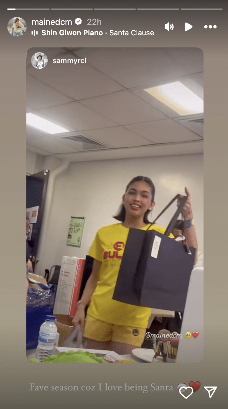 Maine Mendoza gifts 'Eat Bulaga' singing queens with designer shoes