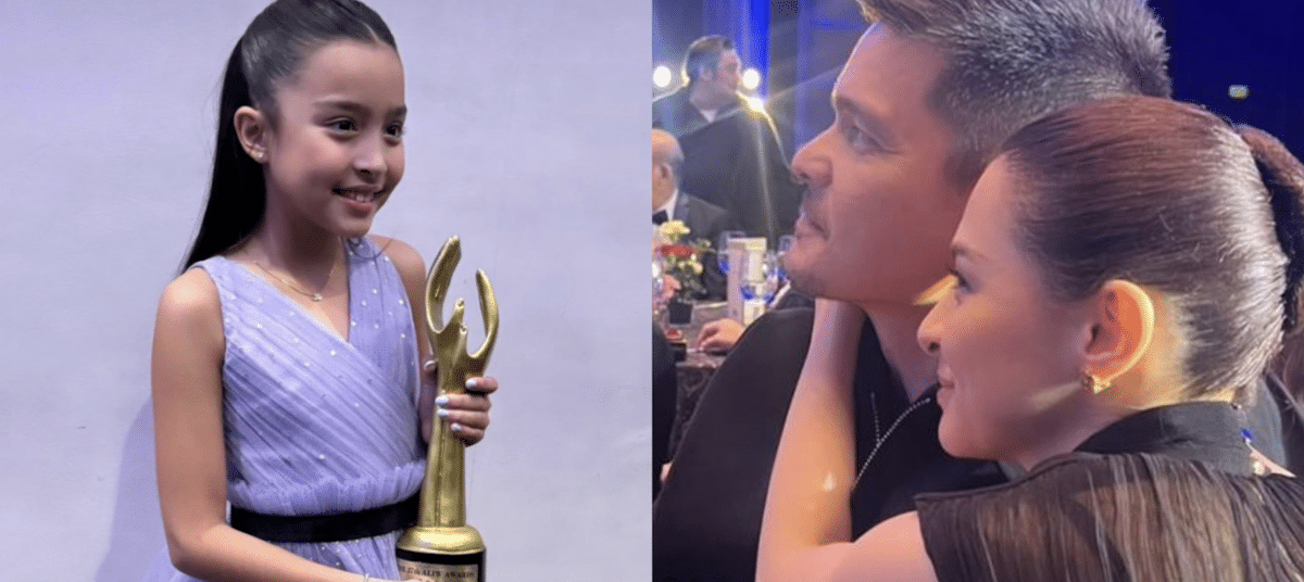 Marian Rivera, Dingdong Dantes daughter Zia wins Child Performer of the Year