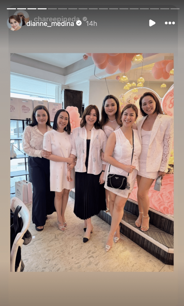 Dianne Medina, Rodjun Cruz get daughter baptized