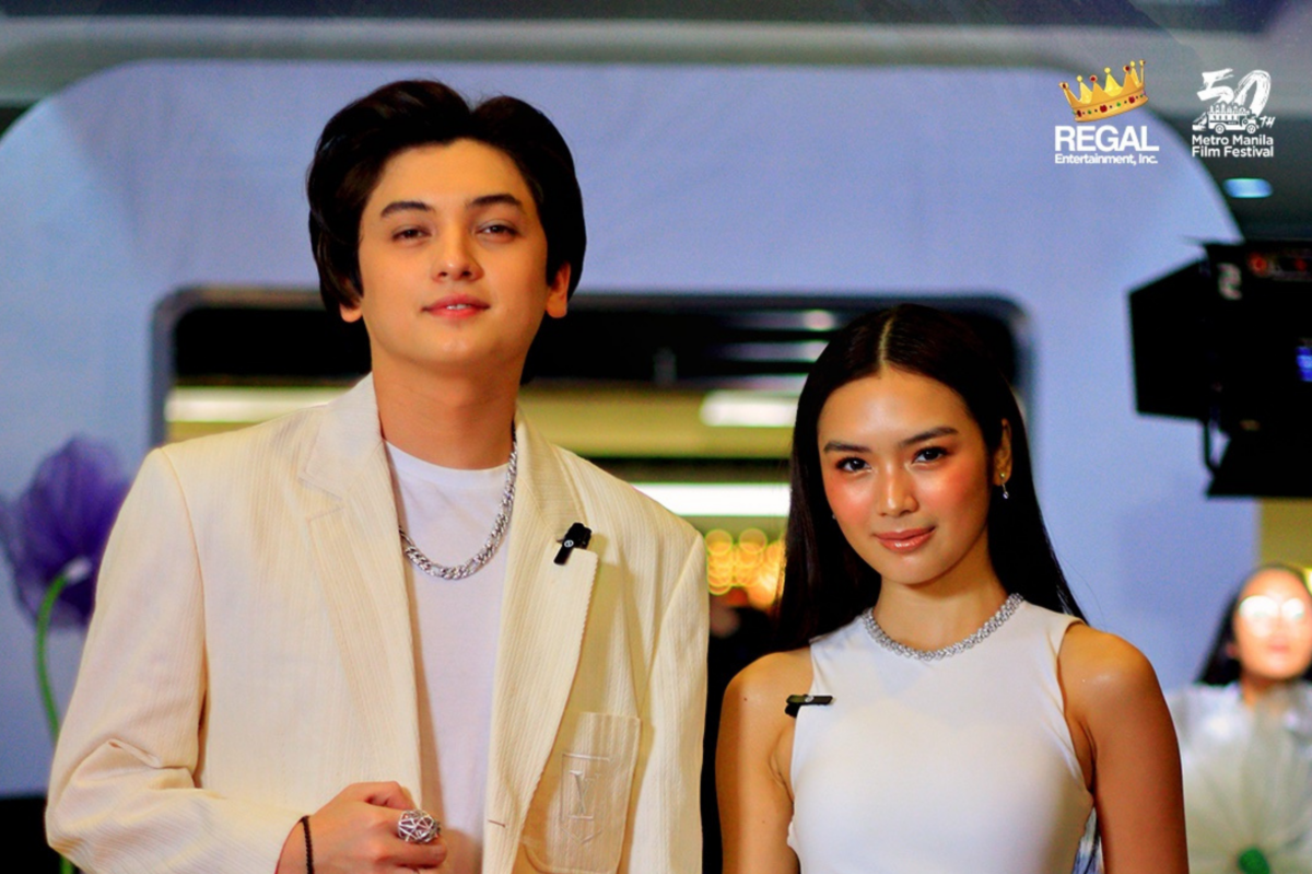 Francine Diaz, Seth Fedelin’s growth is the highlight of ‘My Future You’. Image: Courtesy of Regal Entertainment Inc.