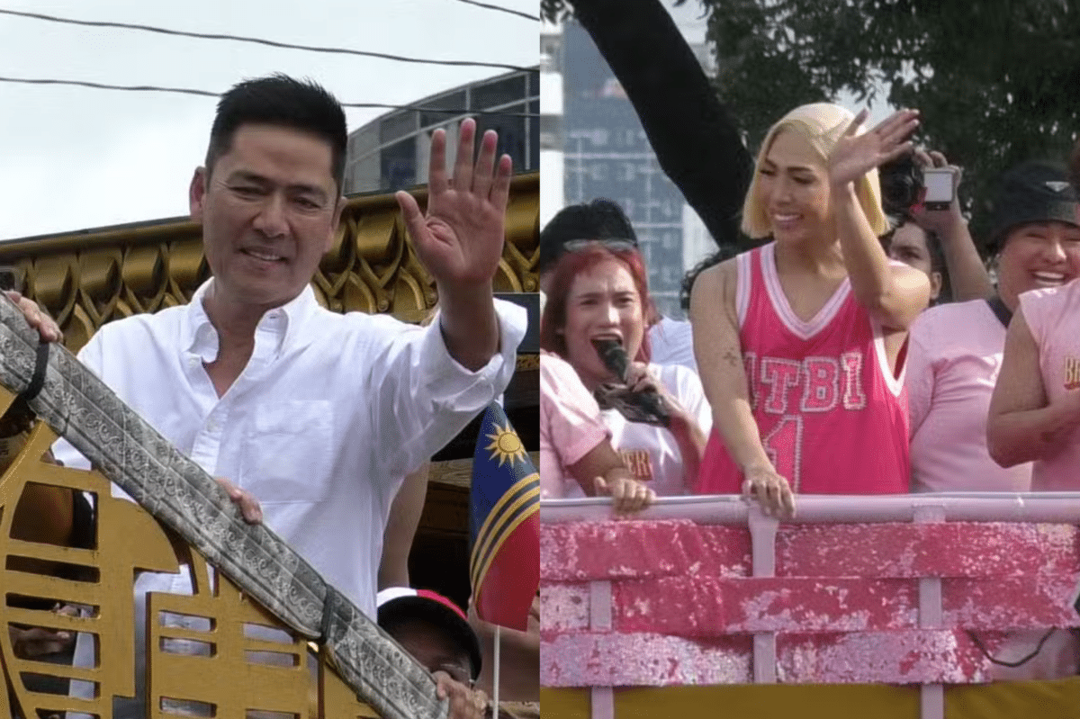 Vic Sotto, Vice Ganda’s return to MMFF met with anticipation from fans. Images: Arnel Tacson/INQUIRER.net