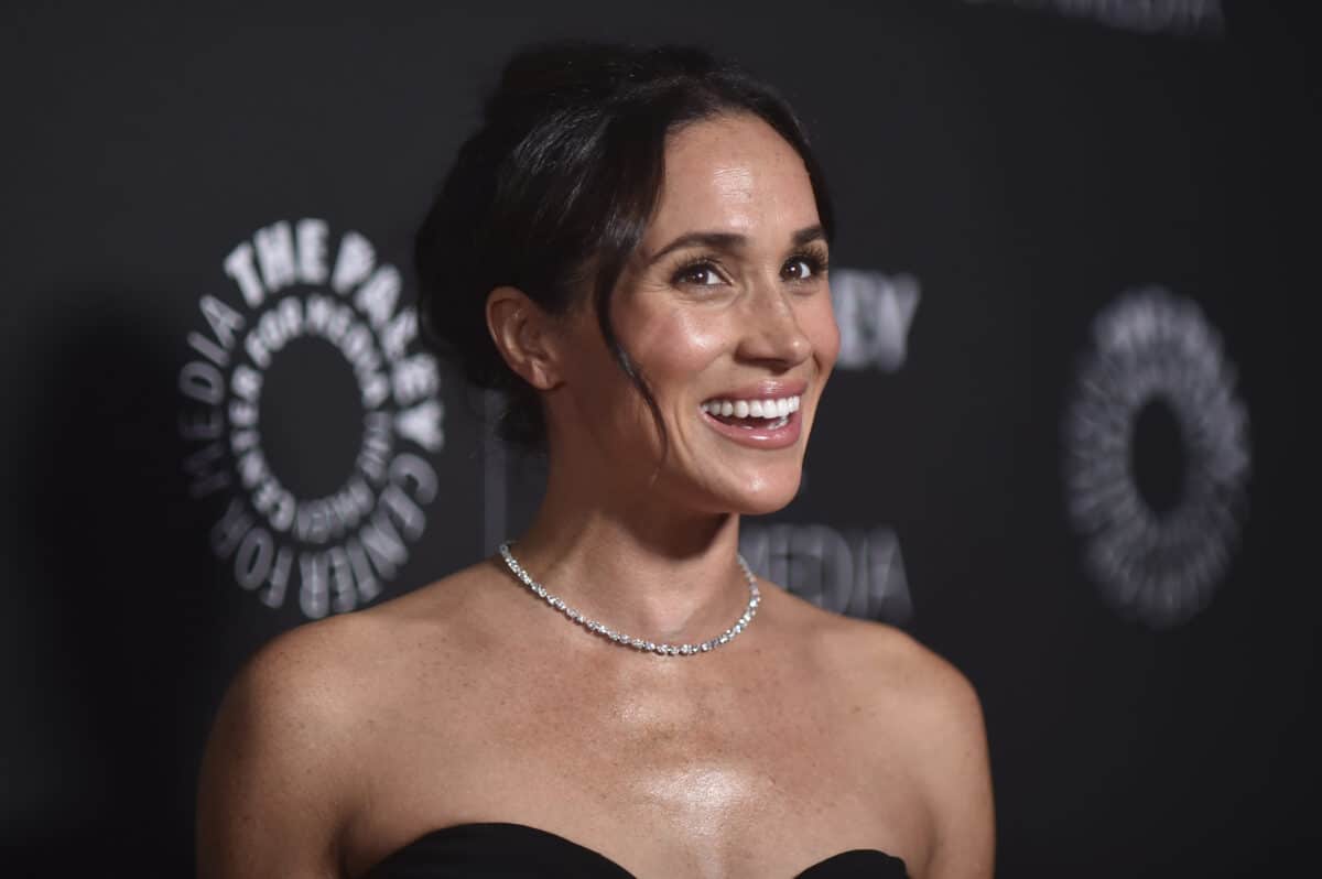 Meghan Markle arrives at the Paley Honors Fall Gala on Wednesday, Dec. 4, 2024, at the Beverly Wilshire Hotel in Beverly Hills, California. Image: by Richard Shotwell/Invision/AP