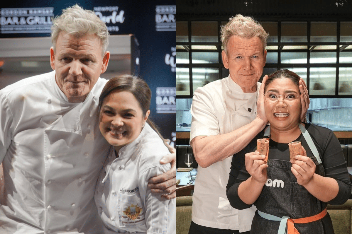 Judy Ann Santos, Abi Marquez ay nagpakita ng galing sa pagluluto kay Gordon Ramsay. Mga larawan: Instagram/@officialjudayph, @abigailfmarquez