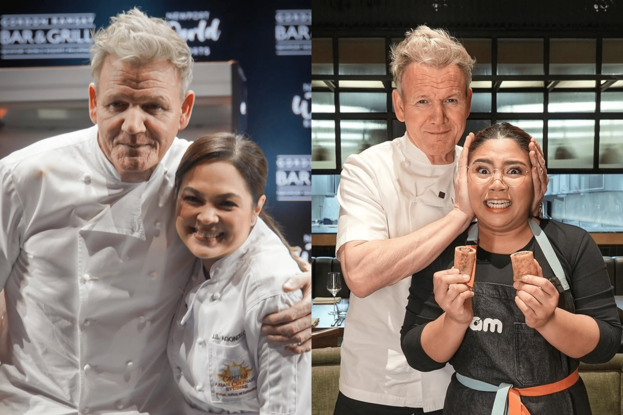 Gordon Ramsay wowed by Judy Ann Santos, Abi Marquez