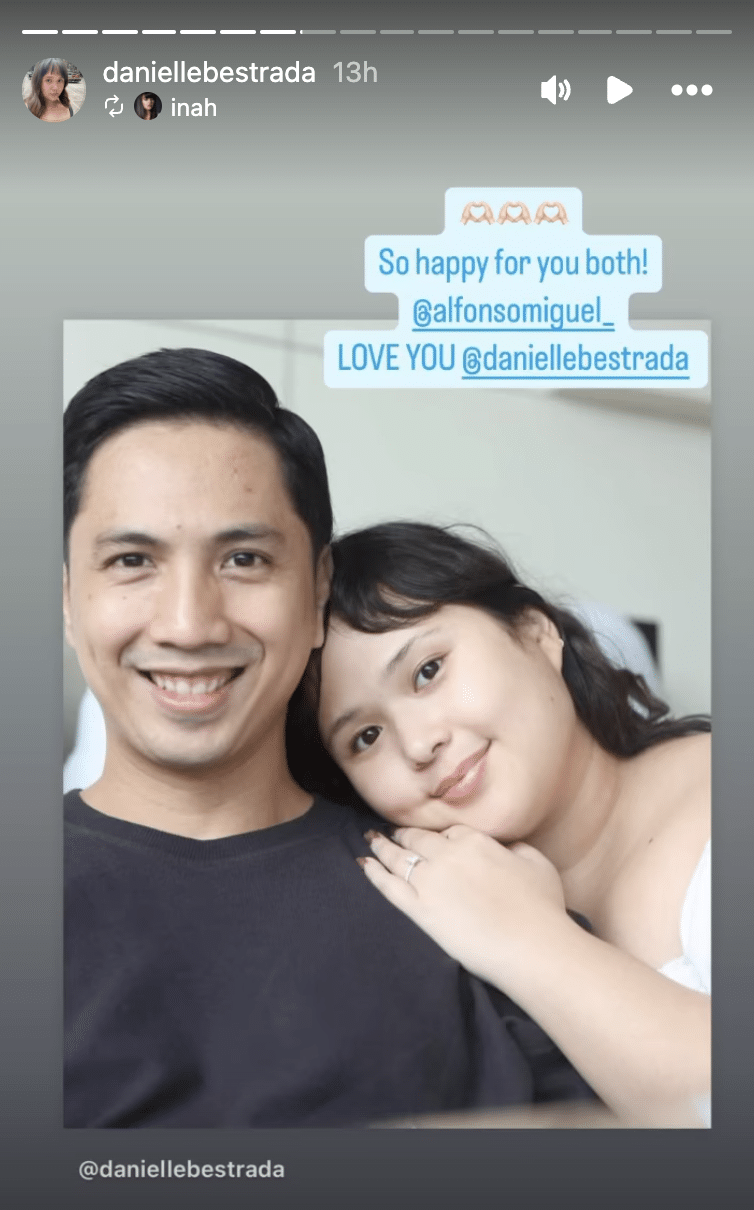 Janice de Belen, John Estrada’s daughter Moira now engaged