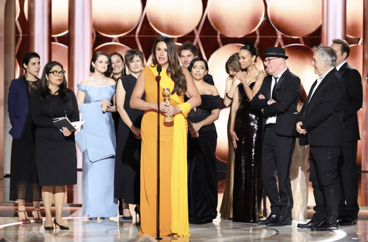 Golden Globes 2025: Demi Moore's first win, Denzel Washington makes historyThe cast of "Emilia Perez,' including trans woman Karla Sofìa Gascón, Zoe Saldana, and Selena Gomez