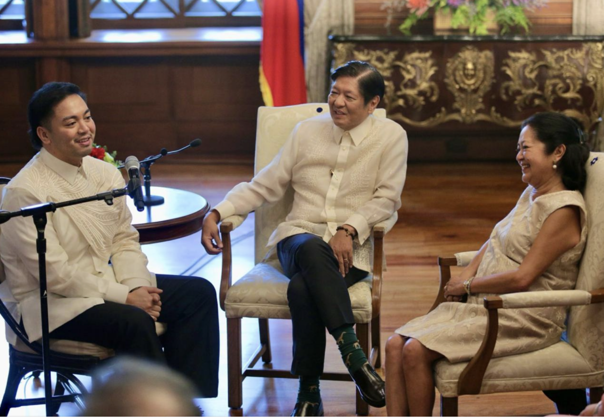 Sofronio Vasquez's courtesy call in Malacañang turned Liza Marcos emotional