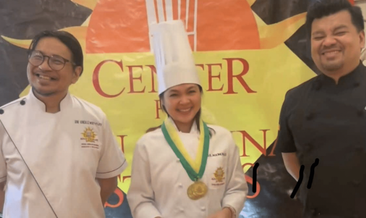 Judy Ann Santos receives double gold at culinary school graduation