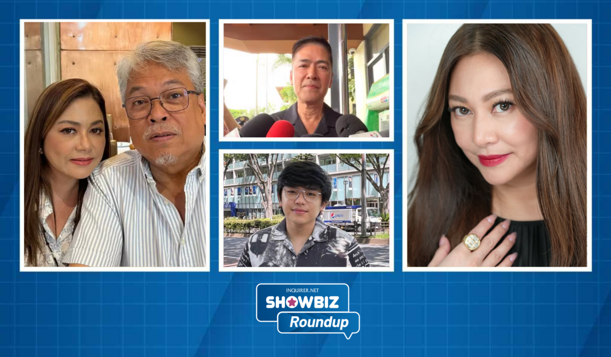 Showbiz Roundup: Vic Sotto vs Darryl Yap; Dina Bonnevie; Rufa Mae Quinto. Images: FILE PHOTOS