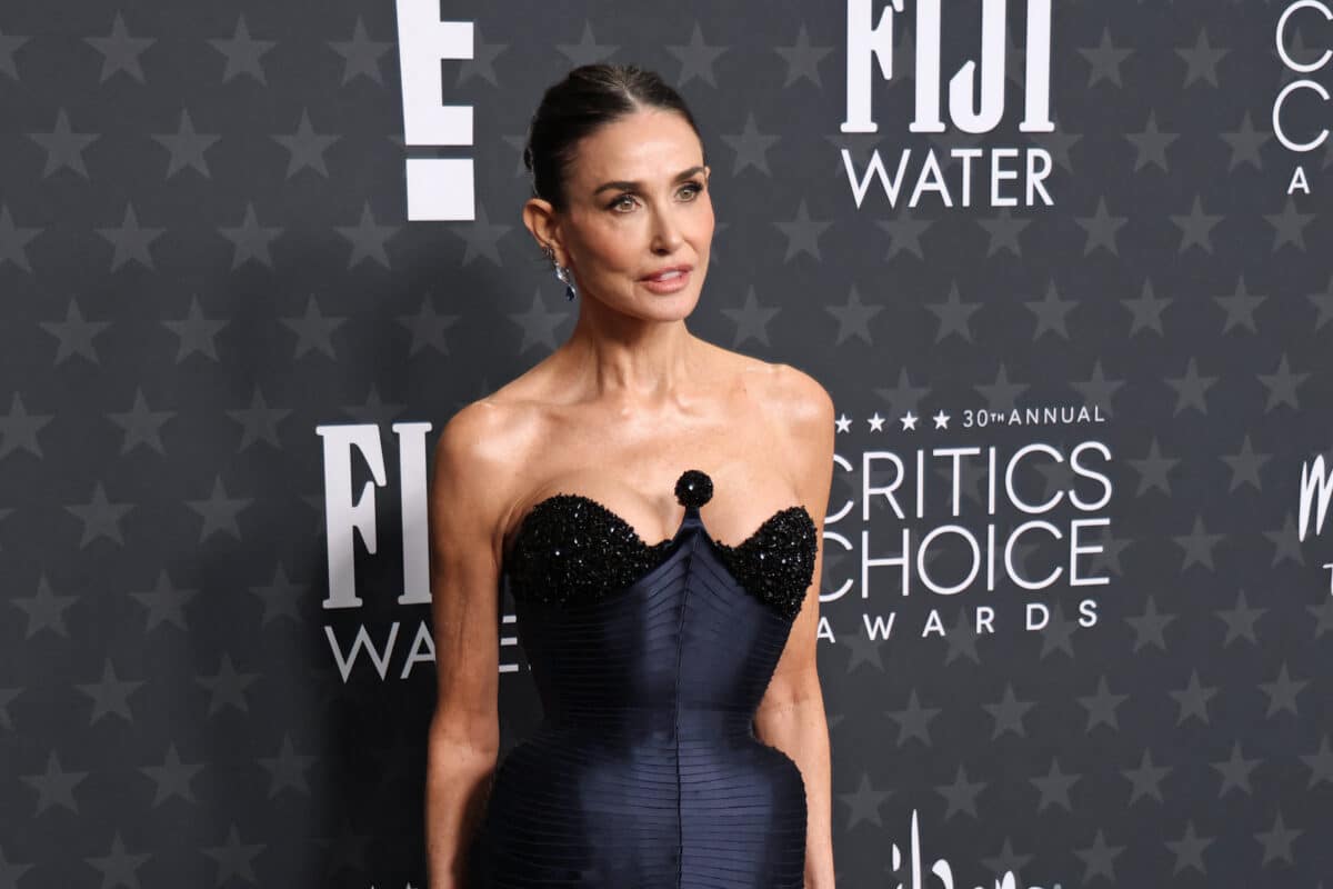 Demi Moore wins at Critics Choice with rival Karla Sofia Gascon absent