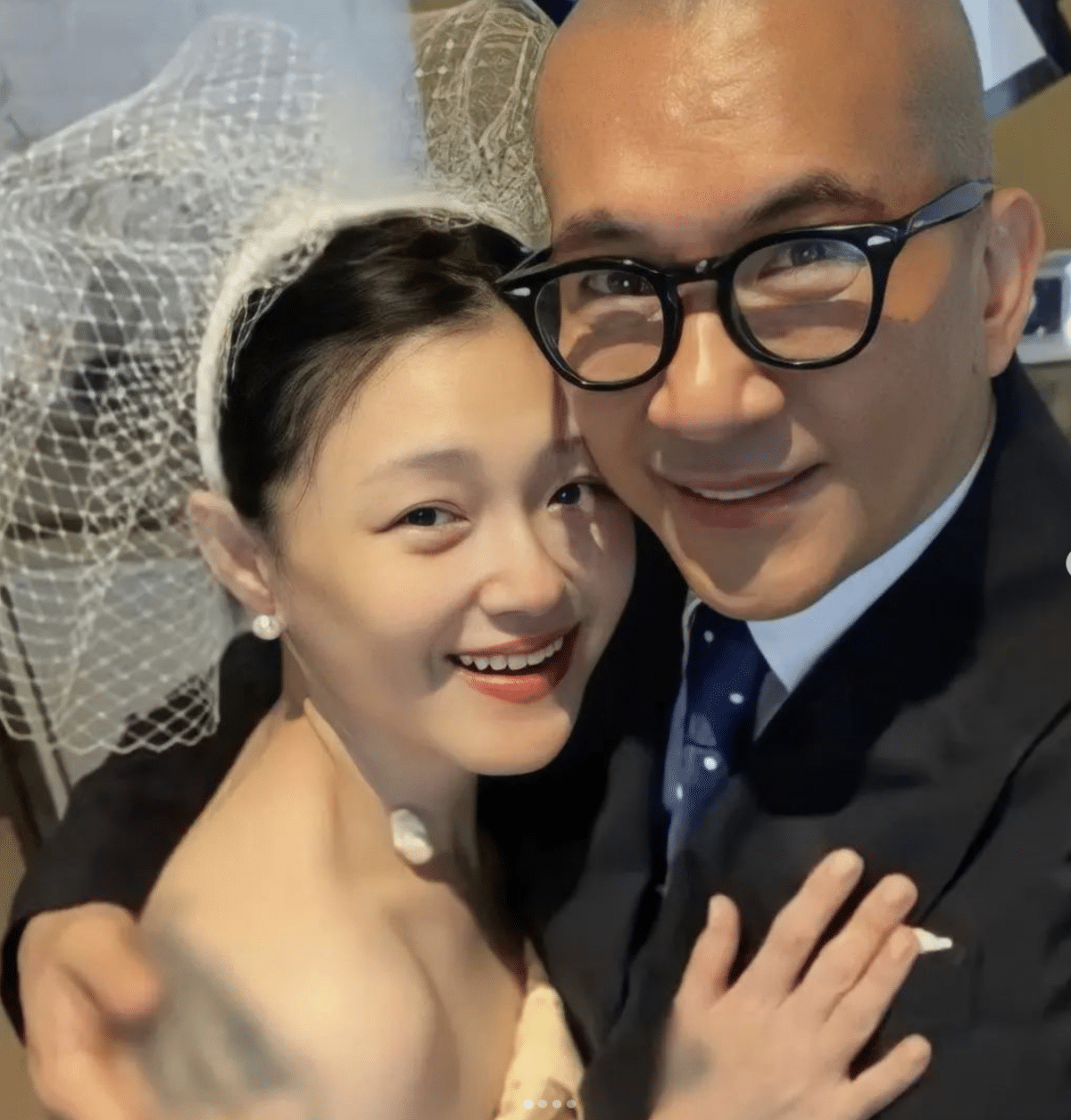 Barbie Hsu with husband Koo Jun-yup. Image from Instagram