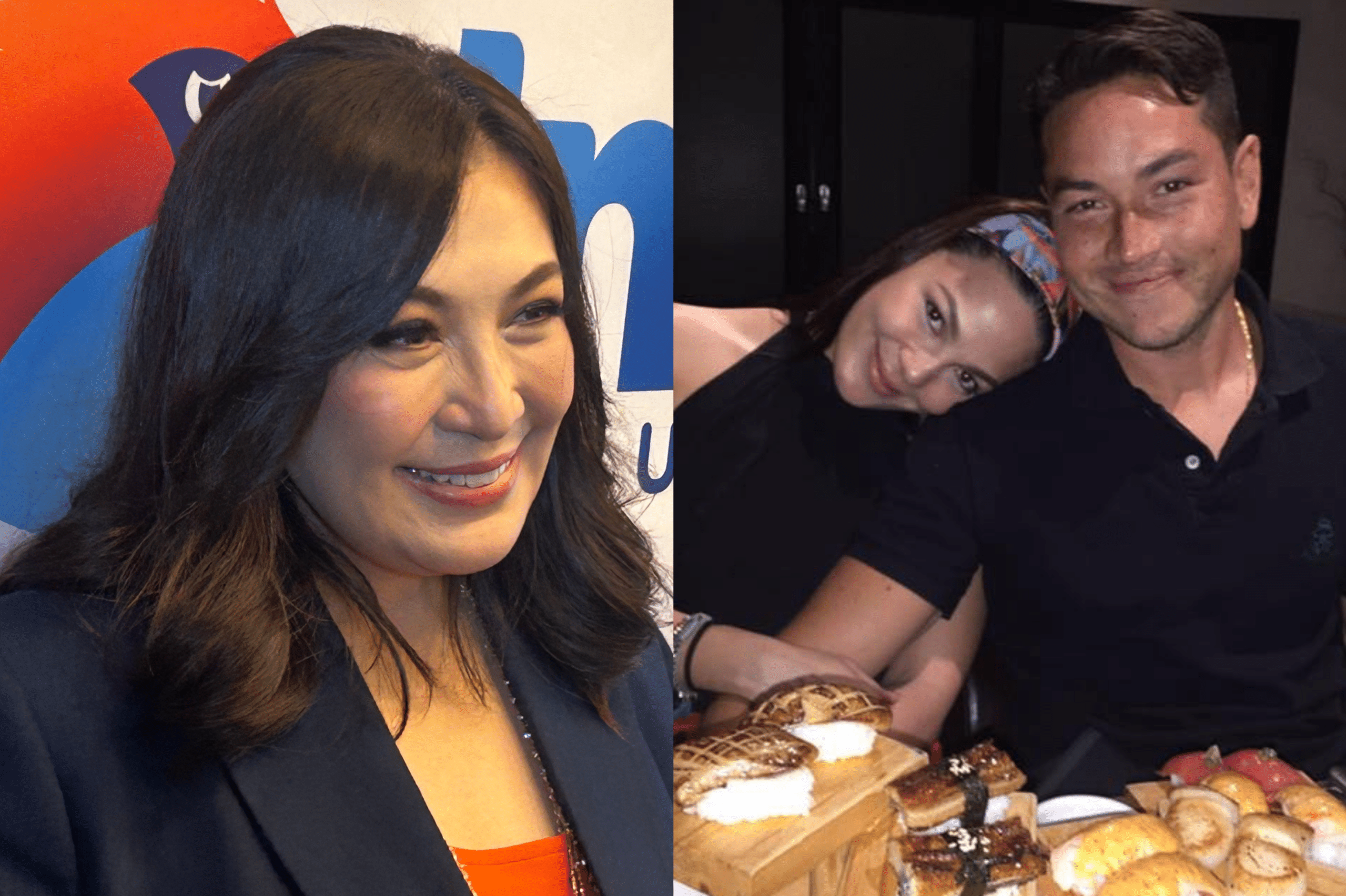 Sharon Cuneta no comment on KC Concepcion, Aly Borromeo’s rumored reconciliation. Images: Hannah Mallorca/INQUIRER.net, Facebook/Sharon Cuneta