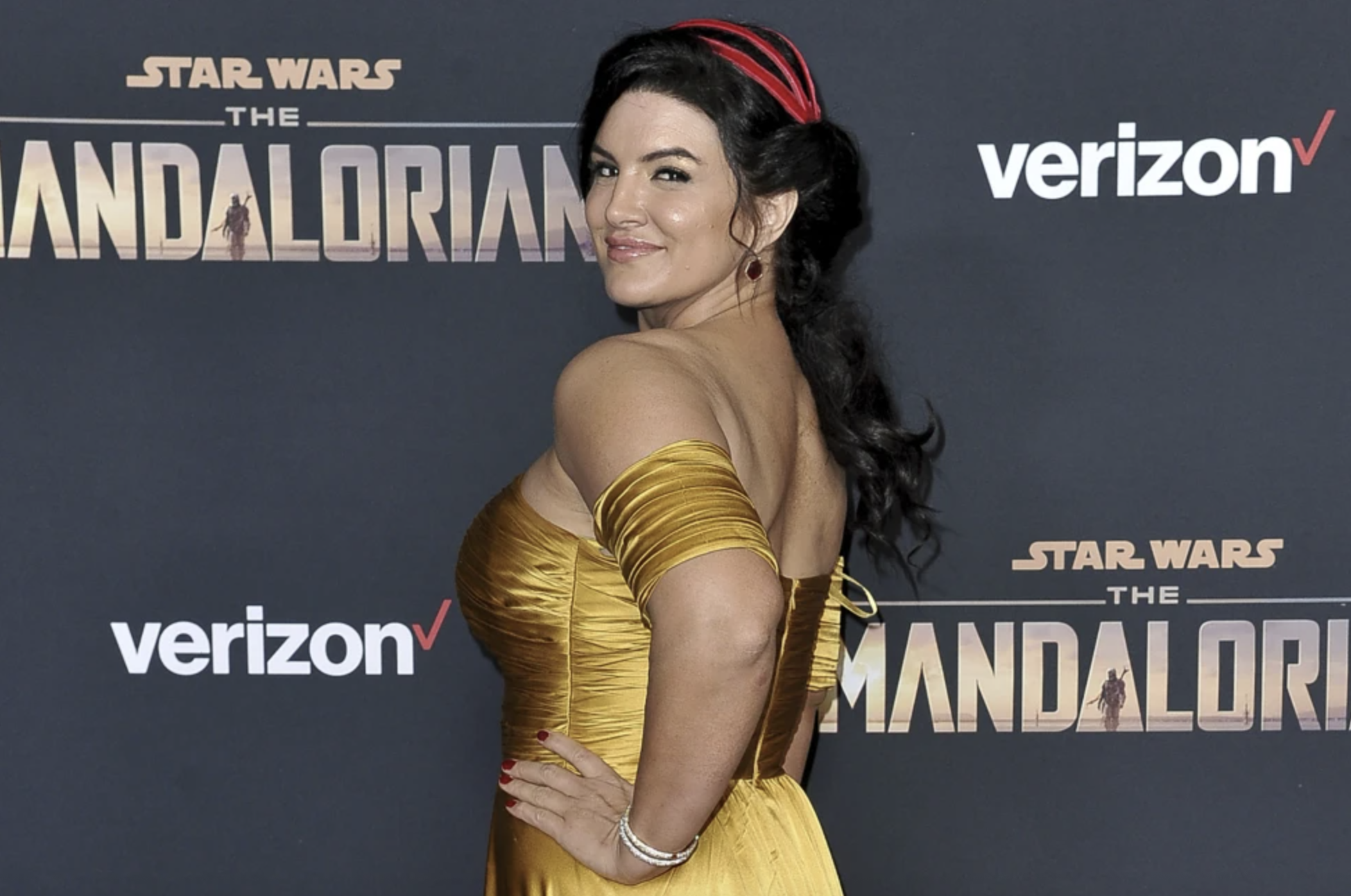 Gina Carano lives De La -Première of 