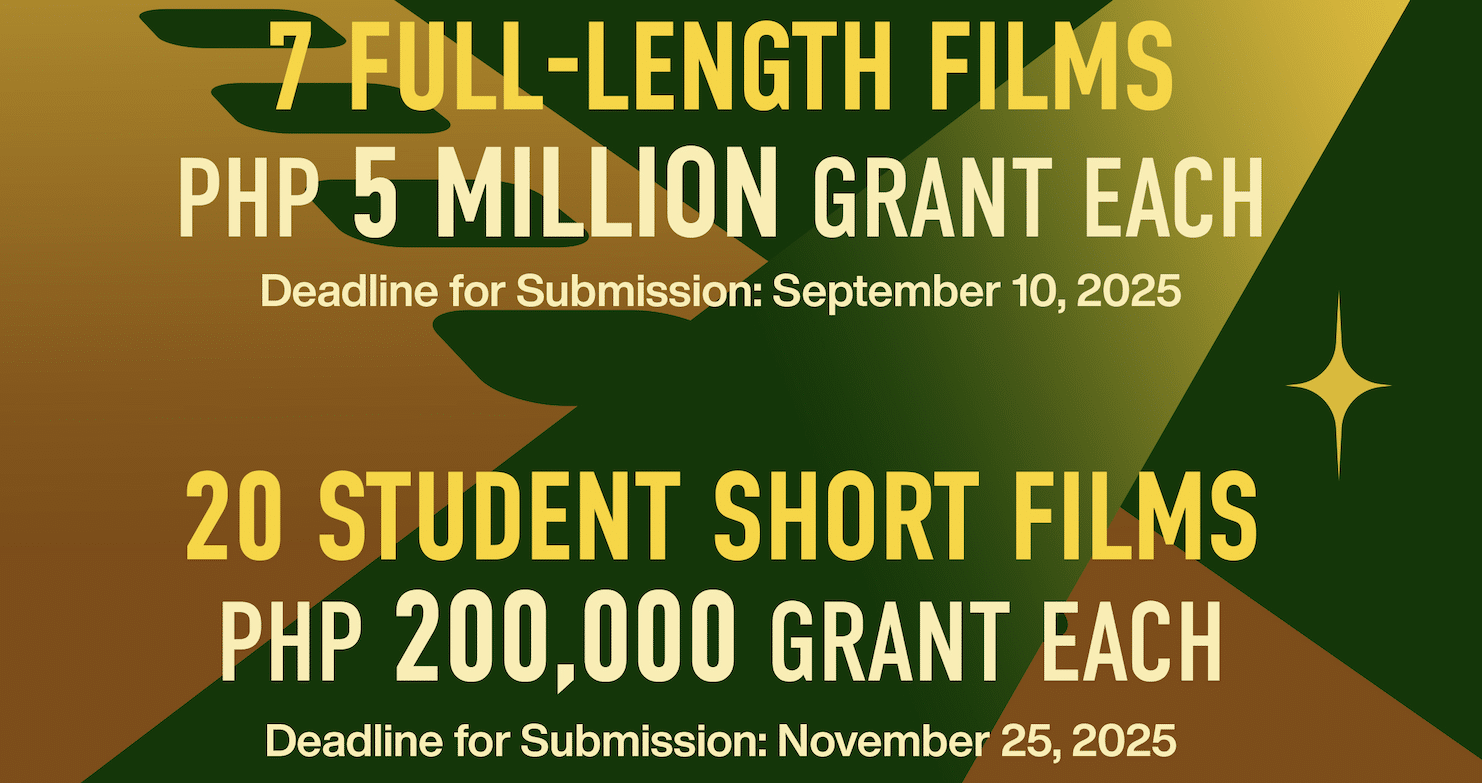₱ 5 million subsidies waiting for filmmakers at CinePanalo Film Festival 2026