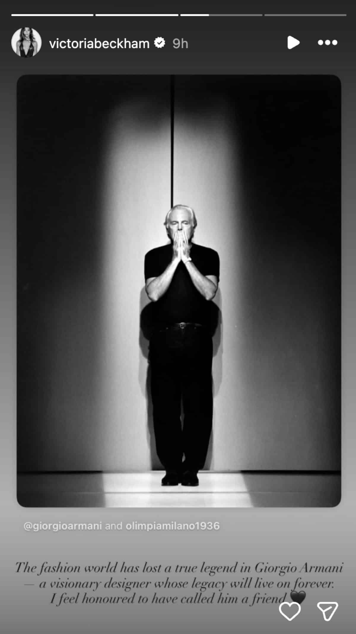 Julia Roberts, Anna Wintour, Ralph Lauren, more tribute to Giorgio Armani