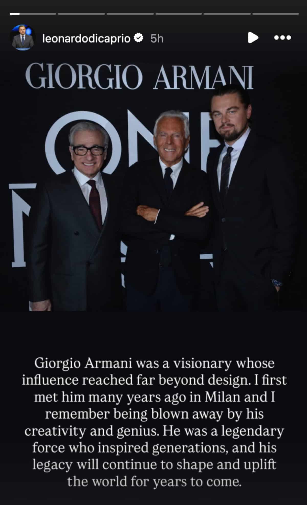 Julia Roberts, Anna Wintour, Ralph Lauren, more tribute to Giorgio Armani