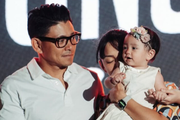 LOOK: Iya Villania, Drew Arellano welcome baby Anya to Christian world
