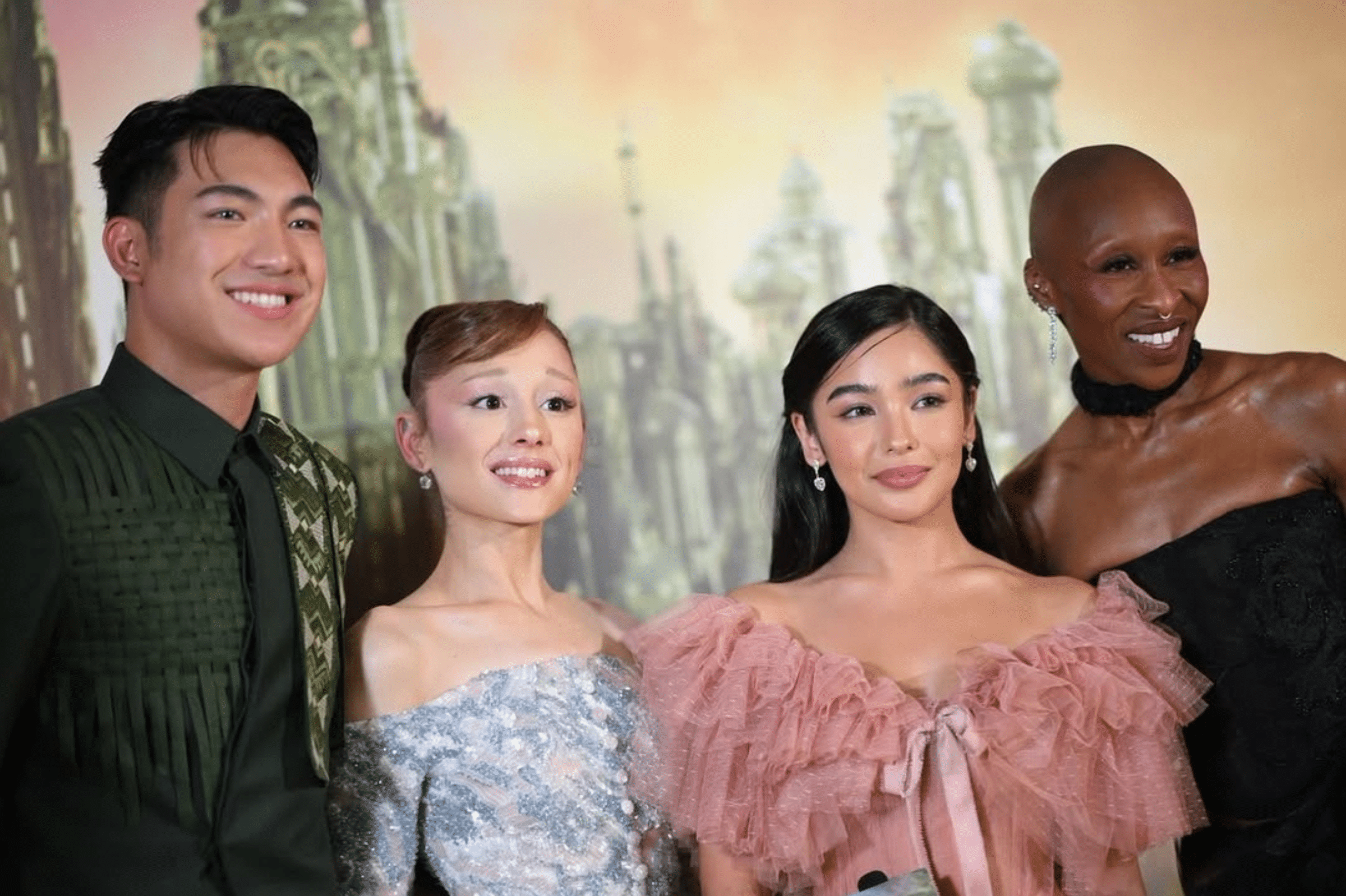 Andrea Brillantes, Darren Espanto meet ‘Wicked’ stars at Singapore premiere