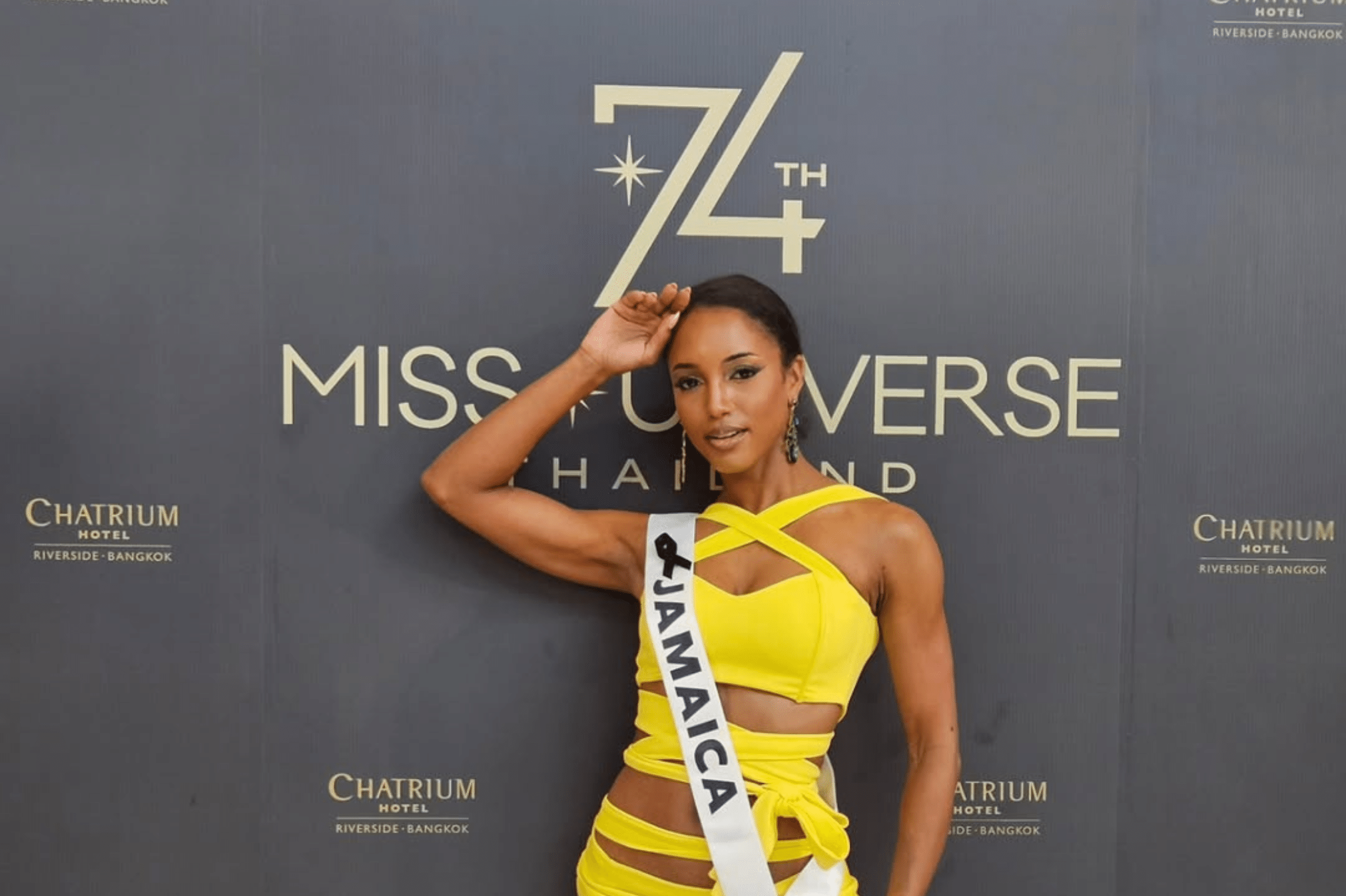 Miss Jamaica allegedly blamed by Miss Universe staff for fall — report