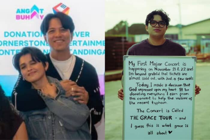 KZ Tandingan, TJ Monterde, Dionela extend financial help to typhoon victims