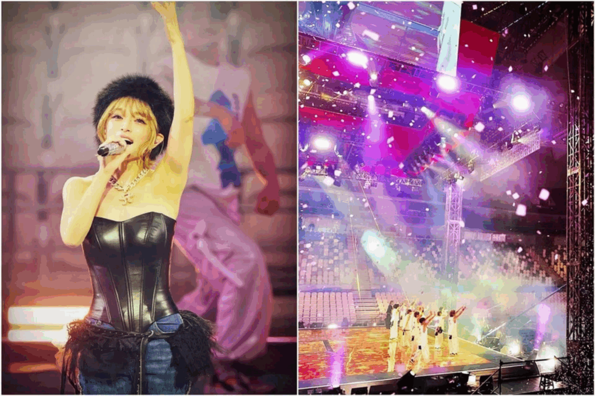 Ayumi Hamasaki performs in empty venue after concert was axed