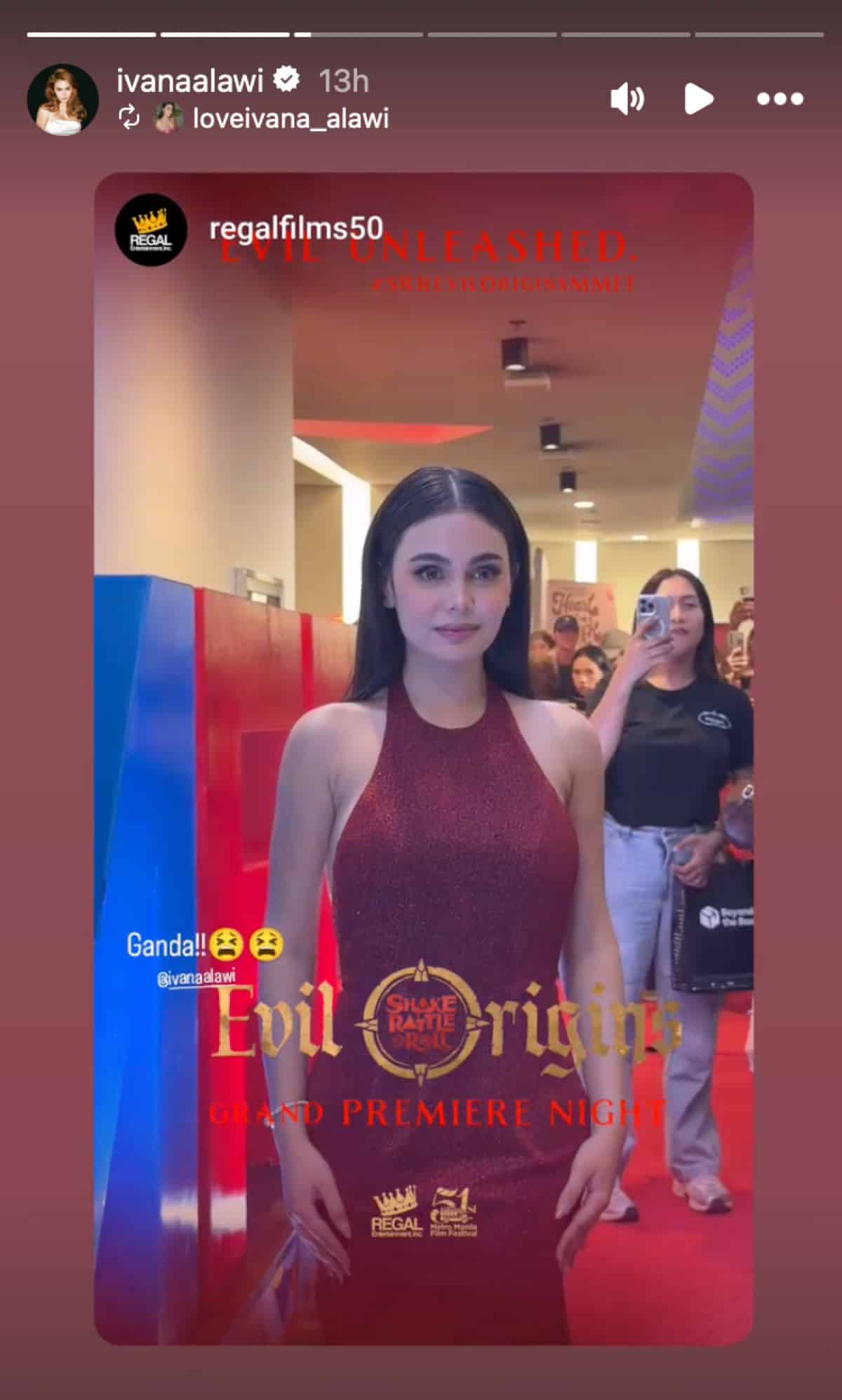 Ivana Alawi skips MMFF 2025 Parade of Stars due to food poisoning