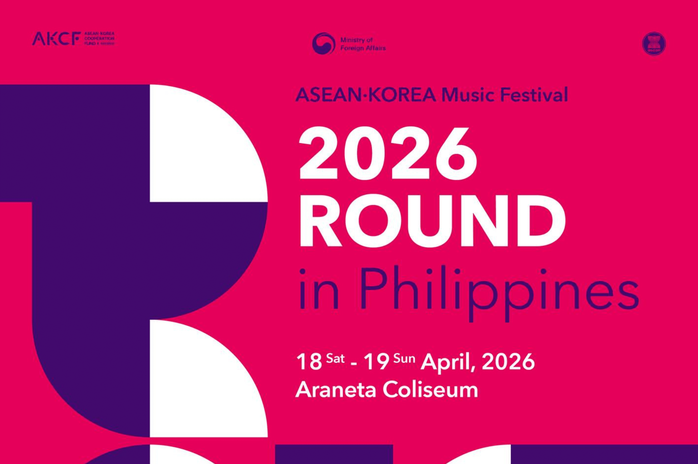 ASEAN-Korea Round music festival heads to PH in April 2026