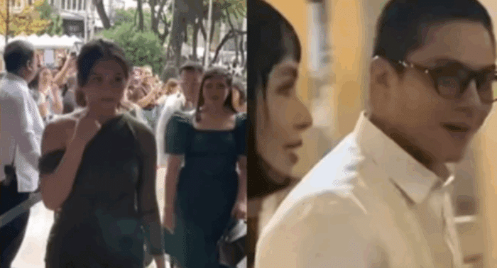 Kathryn Bernardo, Daniel Padilla, Kaila Estrada spotted at Zanjoe-Ria wedding