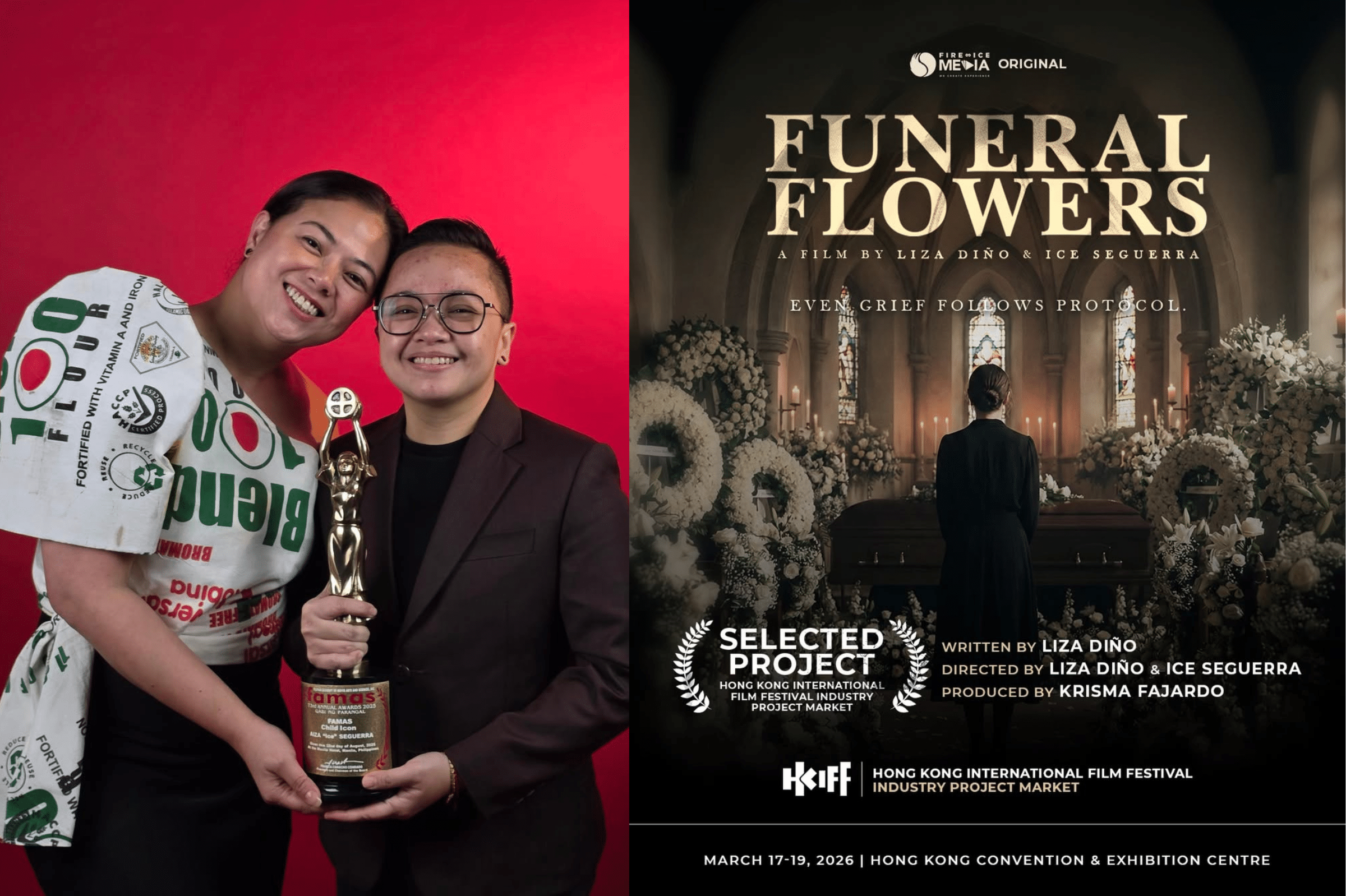 Liza Diño, Ice Seguerra’s ‘Funeral Flowers’ makes it to Hong Kong filmfest