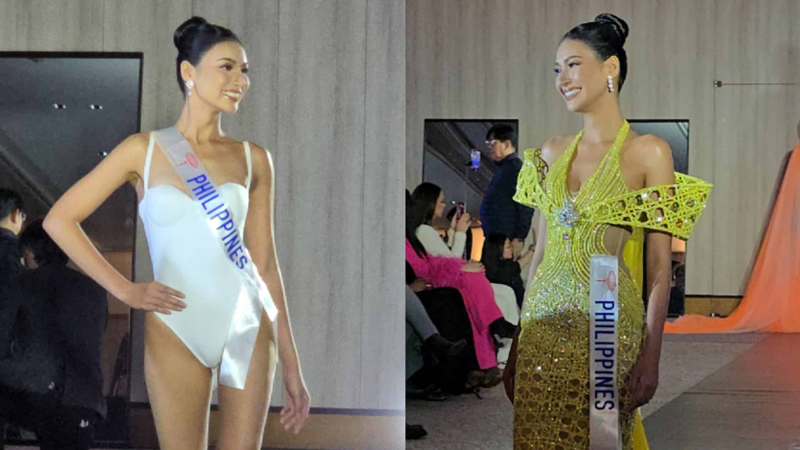 Myrna Esguerra 4th in Miss International 2025 swimsuit, gown prelims