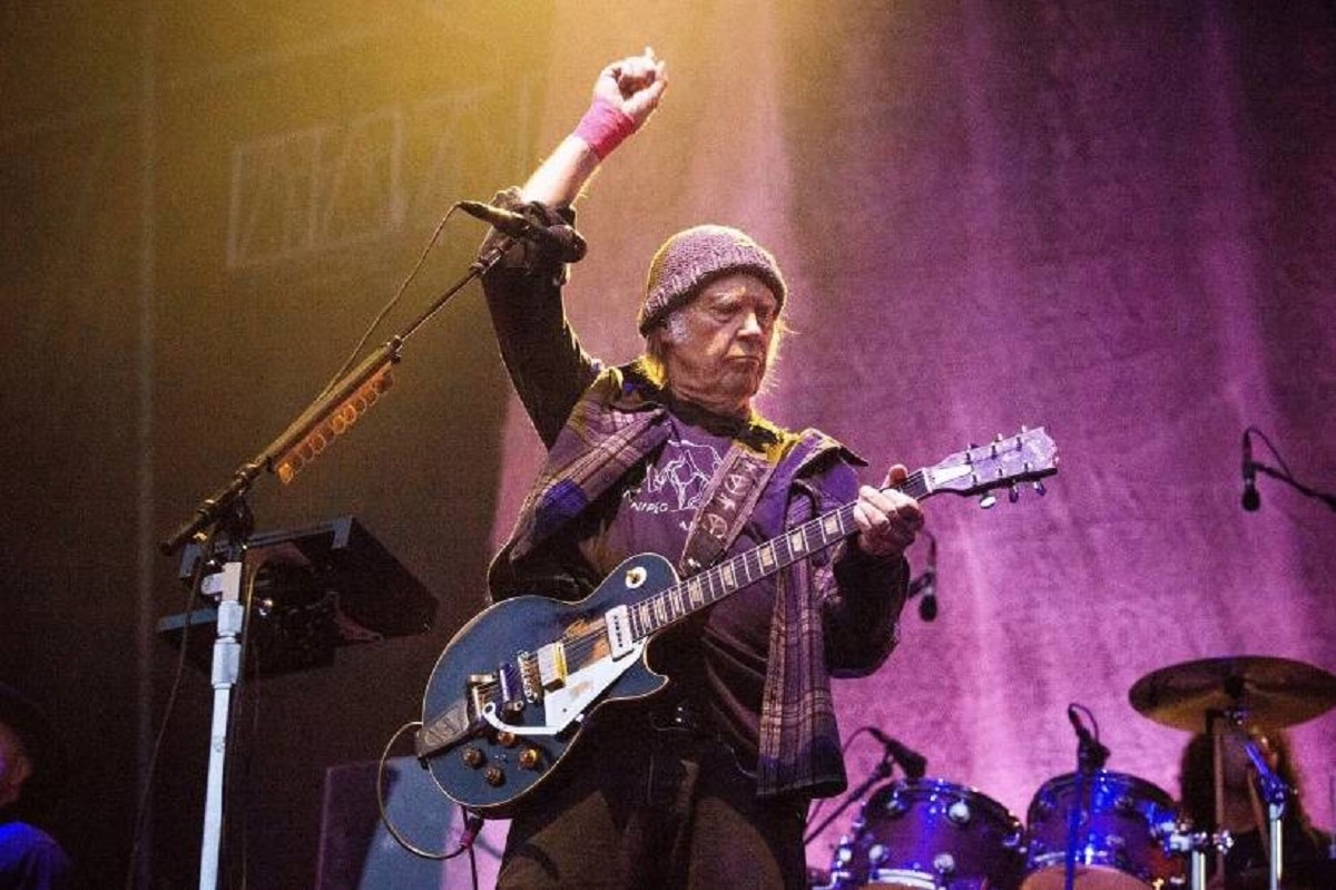 Rocker Neil Young has gift to ease Greenland’s ‘stress’