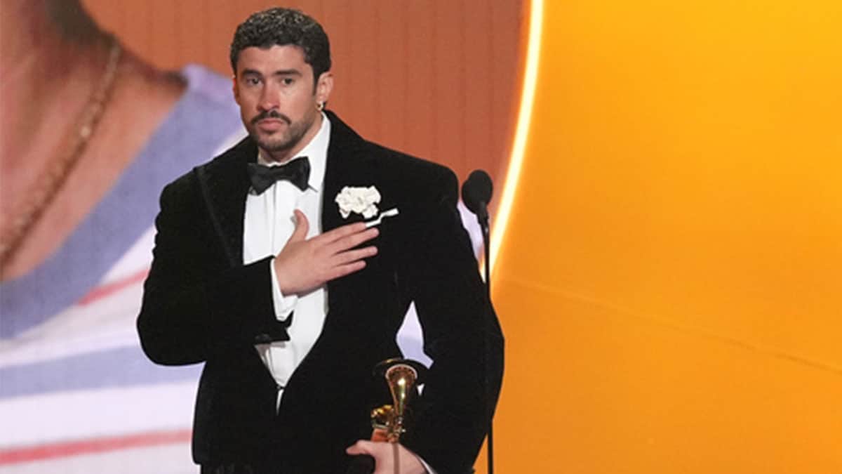 Bad Bunny Wins Album Of The Year At 2026 Grammy Awards Bad Bunny AP 