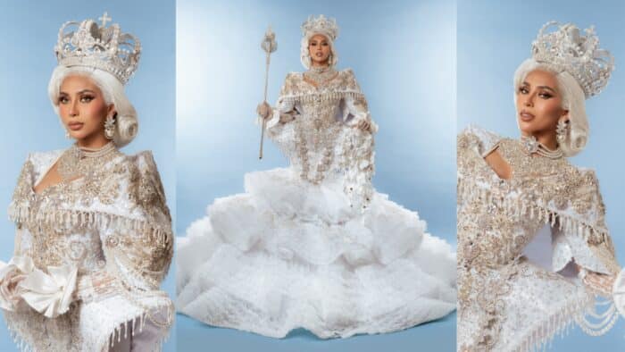 Beatriz Mclelland channels Pura Villanueva-Kalaw at Reina Hispanoamericana 2026