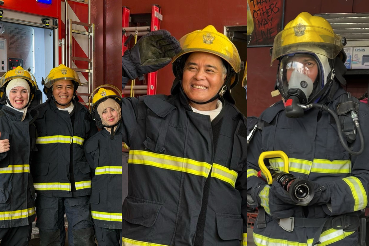 John Arcilla completes fire service training