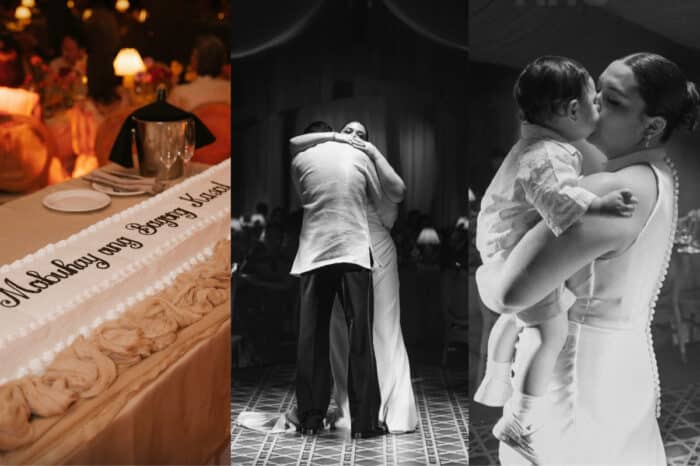 LOOK: Zanjoe Marudo shares photos of December church wedding with Ria Atayde
