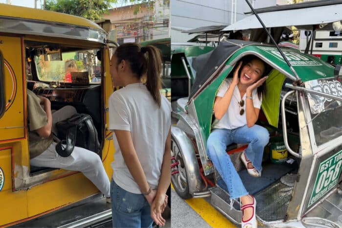 Kyline Alcantara gives fuel aid to jeepney, tricycle drivers: ‘Tulungan natin sila’