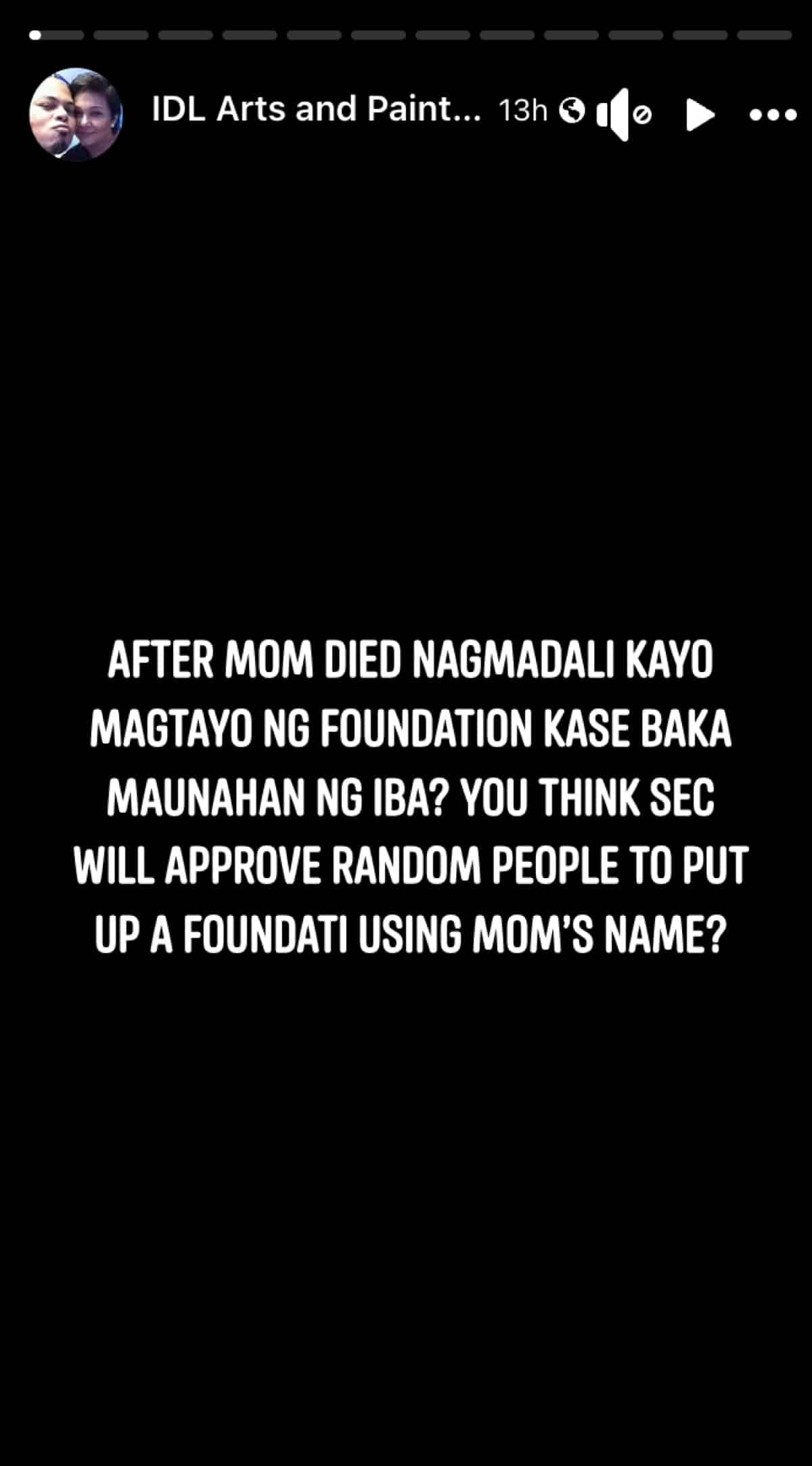 Ian de Leon hits back at sister Lotlot: Stop telling lies especially to my dad