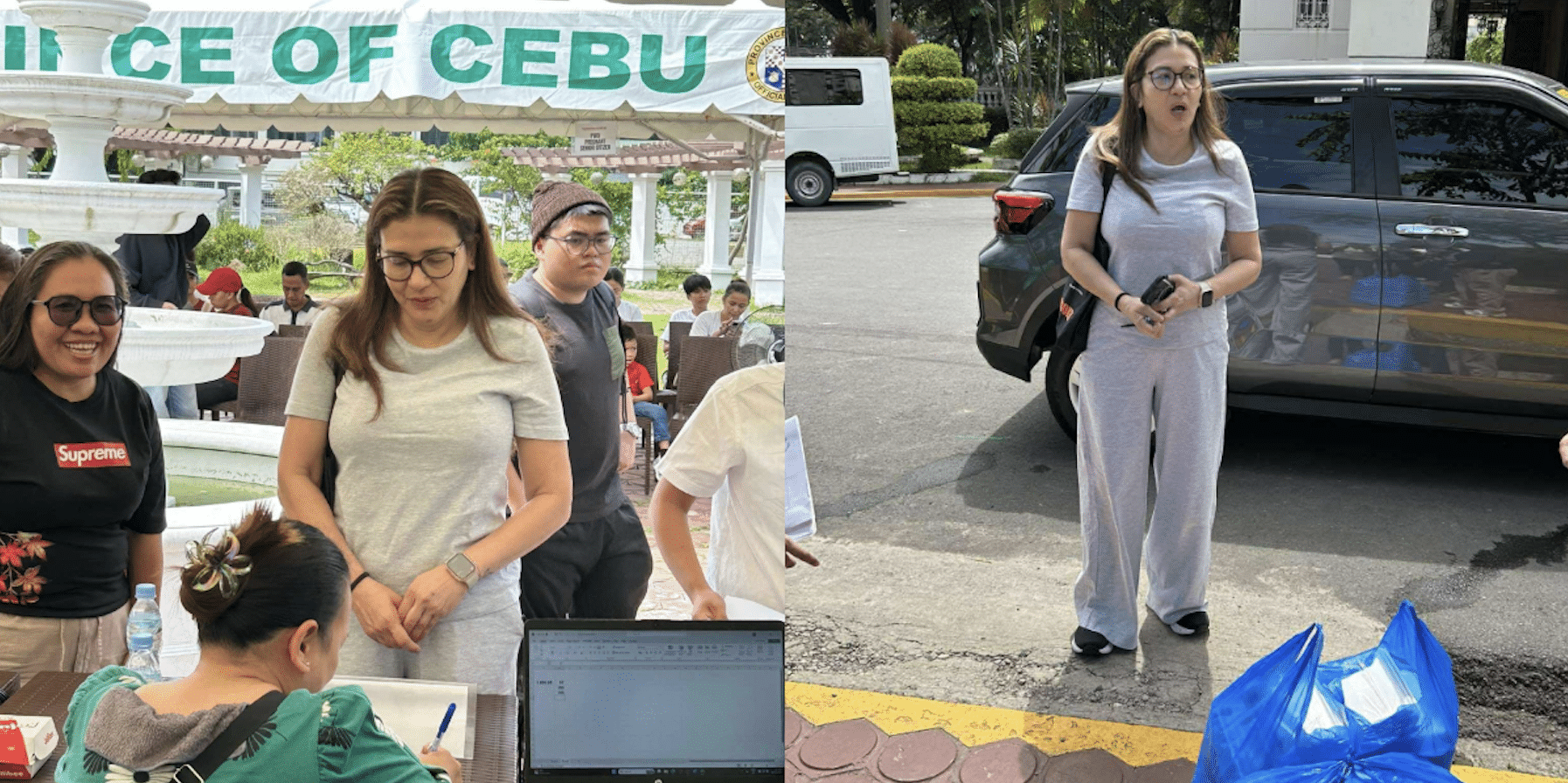 Zsa Zsa Padilla donates food packs for Cebu earthquake victims 