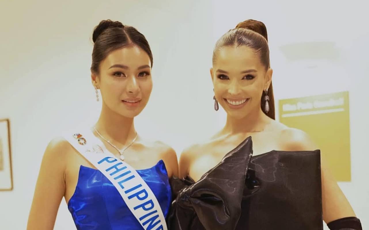 Myrna Esguerra reunites with Andrea Rubio in Japan at Miss International 2025