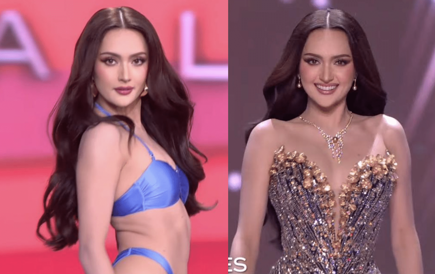 Ahtisa Manalo makes finals-worthy performance at Miss Universe 2025 preliminaries