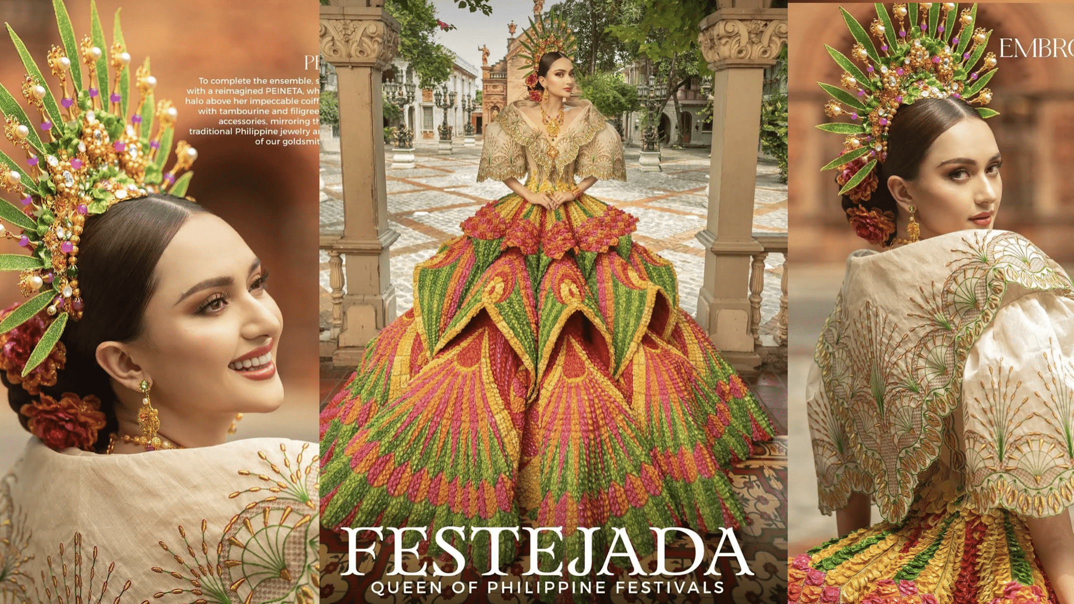 Ahtisa Manalo is ‘Queen of Philippine Fiestas’ in Miss Universe 2025 natcos show